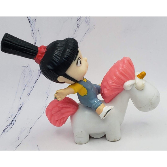 McDonalds Happy Meal Toy Minions Despicable Me 3 Agnes' Rockin' Unicorn 2017 - Picture 1 of 7